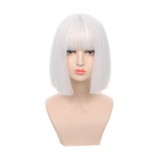 Wholesale 35cm Short Straight Multi Colors Peluca European Fashion Bobo Anime Wig Cosplay Lolita Wig For Party CS-350