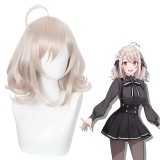 35cm Short Curly Flaxen Spy Classroom Anime Lily Wig Synthetic Halloween Cosplay Costume Wigs CS-524A