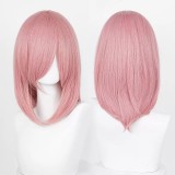 High Quality 40cm Medium Long MSN Bob Wig Cosplay Multi Colors Peluca Synthetic Anime Cosplay Heat Resistant Hair Wigs CC007