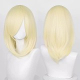 High Quality 40cm Medium Long MSN Bob Wig Cosplay Multi Colors Peluca Synthetic Anime Cosplay Heat Resistant Hair Wigs CC007