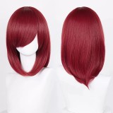 High Quality 40cm Medium Long MSN Bob Wig Cosplay Multi Colors Peluca Synthetic Anime Cosplay Heat Resistant Hair Wigs CC007