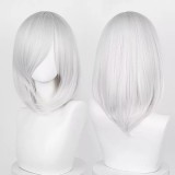 High Quality 40cm Medium Long MSN Bob Wig Cosplay Multi Colors Peluca Synthetic Anime Cosplay Heat Resistant Hair Wigs CC007