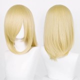 High Quality 40cm Medium Long MSN Bob Wig Cosplay Multi Colors Peluca Synthetic Anime Cosplay Heat Resistant Hair Wigs CC007