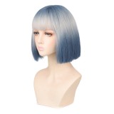 Wholesale 35cm Short Straight Multi Colors Peluca European Fashion Bobo Anime Wig Cosplay Lolita Wig For Party CS-350