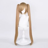 90cm Long Straight Multi Colors MSN Ponytail Peluca Vocaloid Miku Cosplay Wig Synthetic Anime Halloween Party Wig CC008