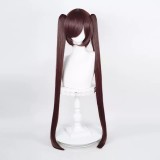 90cm Long Straight Multi Colors MSN Ponytail Peluca Vocaloid Miku Cosplay Wig Synthetic Anime Halloween Party Wig CC008