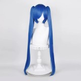 90cm Long Straight Multi Colors MSN Ponytail Peluca Vocaloid Miku Cosplay Wig Synthetic Anime Halloween Party Wig CC008