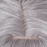 95cm Long Curly Silver Gray Honkai Star Rail Bronya Anime Wig Cosplay Synthetic Halloween Party Hair Wigs CS-526O