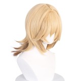 40cm Short Blonde&Brown Mixed Genshin Impact Kaveh Wig Cosplay Synthetic Anime Hair Wigs CS-666C