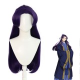 80cm Long Purple Straight The Apothecary Diarles Anime Jinshi Wig Cosplay Synthetic Party Hair Wigs CS-532A