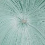30cm Short Straight Light Green KPOP Demon Hunters Baby Wig Cosplay Synthetic Anime Heat Resistant Hair Wig CS-639G